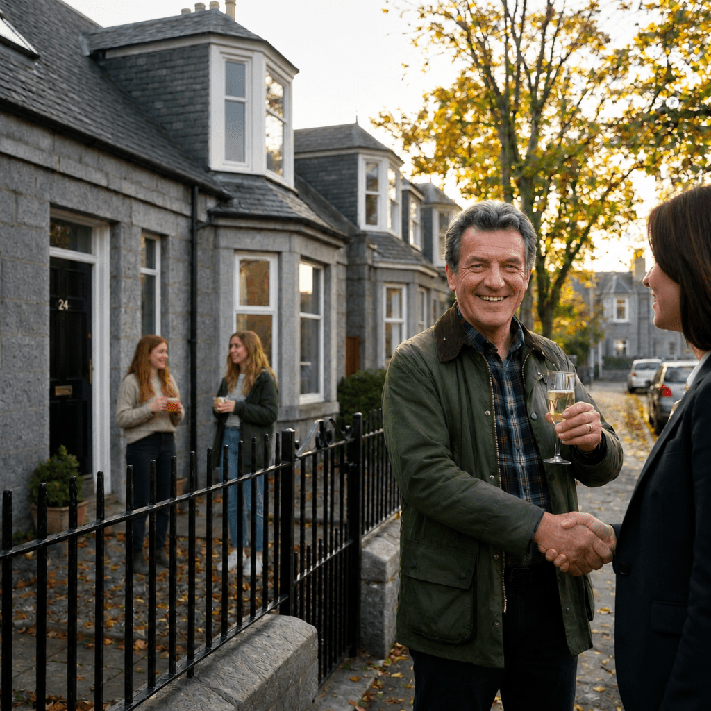 Celebrating selling tenanted property